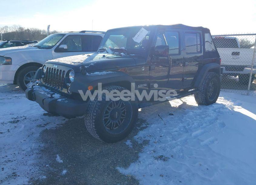 Photo 2 of 2016 Jeep Wrangler UNLIMITED SPORT (VIN 1C4BJWDG7GL309344)