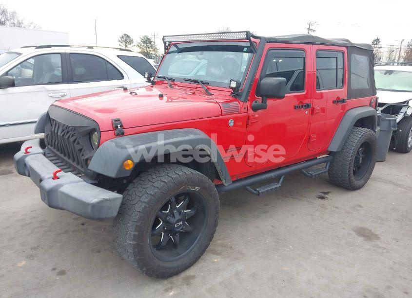 Photo 2 of 2016 Jeep Wrangler UNLIMITED SPORT (VIN 1C4BJWDG7GL335720)