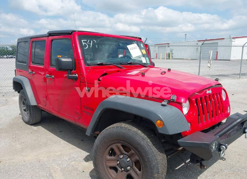 2017 Jeep Wrangler UNLIMITED SPORT (VIN 1C4BJWDG7HL547406) main photo
