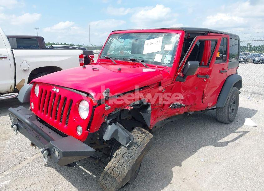 Photo 2 of 2017 Jeep Wrangler UNLIMITED SPORT (VIN 1C4BJWDG7HL547406)