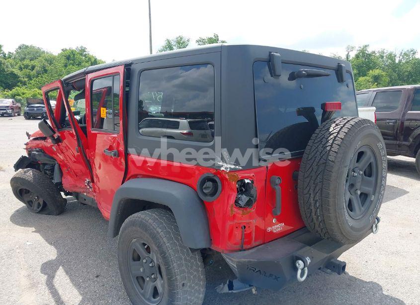 Photo 3 of 2017 Jeep Wrangler UNLIMITED SPORT (VIN 1C4BJWDG7HL547406)