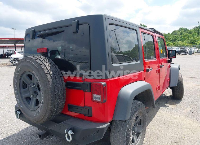 Photo 4 of 2017 Jeep Wrangler UNLIMITED SPORT (VIN 1C4BJWDG7HL547406)