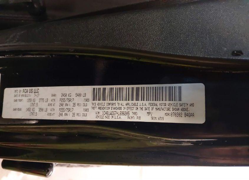 Photo 9 of 2017 Jeep Wrangler UNLIMITED SPORT 4X4 (VIN 1C4BJWDG7HL696205)