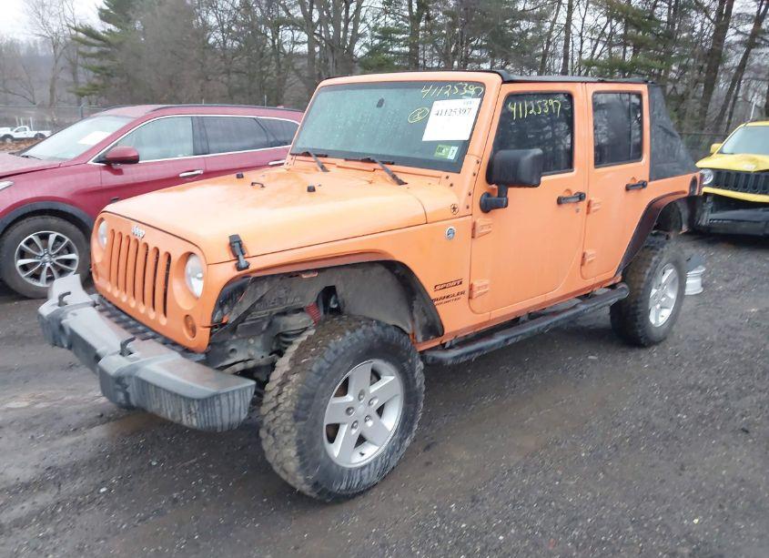Photo 2 of 2013 Jeep Wrangler UNLIMITED SPORT (VIN 1C4BJWDG8DL539390)