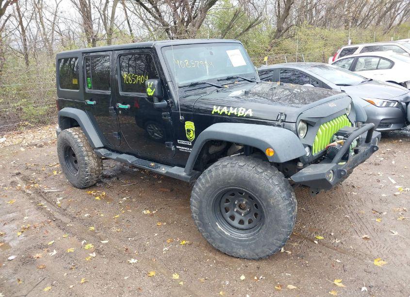 2013 Jeep Wrangler UNLIMITED SPORT (VIN 1C4BJWDG8DL606327) main photo