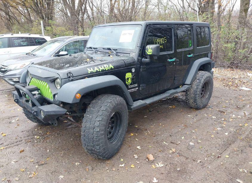 Photo 2 of 2013 Jeep Wrangler UNLIMITED SPORT (VIN 1C4BJWDG8DL606327)