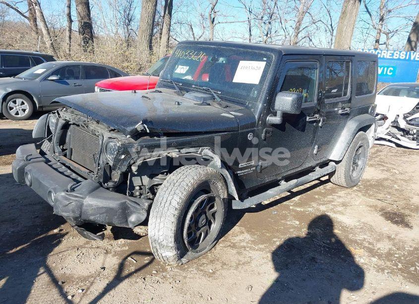 Photo 2 of 2014 Jeep Wrangler UNLIMITED SPORT (VIN 1C4BJWDG8EL307986)