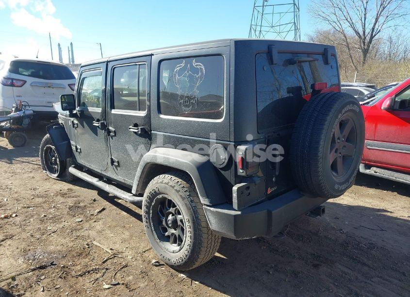 Photo 3 of 2014 Jeep Wrangler UNLIMITED SPORT (VIN 1C4BJWDG8EL307986)