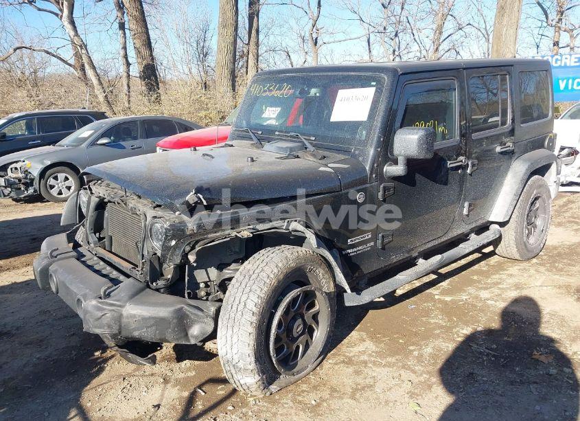 Photo 6 of 2014 Jeep Wrangler UNLIMITED SPORT (VIN 1C4BJWDG8EL307986)