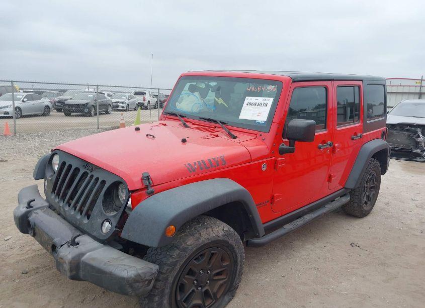 Photo 14 of 2015 Jeep Wrangler UNLIMITED WILLYS WHEELER (VIN 1C4BJWDG8FL564549)