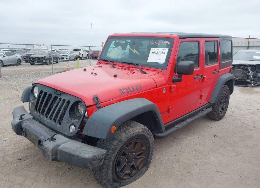 Photo 2 of 2015 Jeep Wrangler UNLIMITED WILLYS WHEELER (VIN 1C4BJWDG8FL564549)