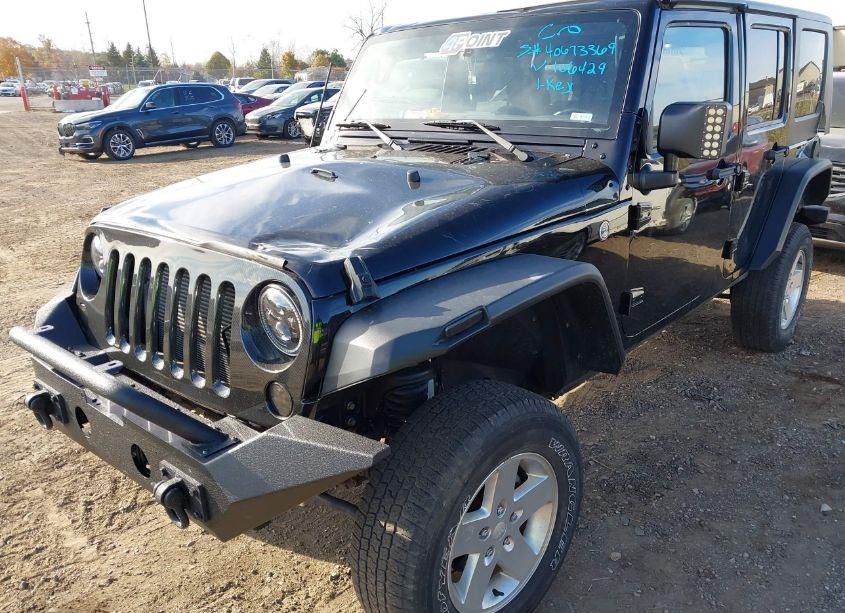 Photo 2 of 2016 Jeep Wrangler UNLIMITED SPORT (VIN 1C4BJWDG8GL106429)