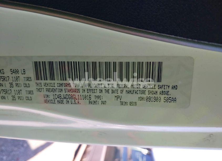 Photo 9 of 2016 Jeep Wrangler UNLIMITED BLACK BEAR (VIN 1C4BJWDG8GL111016)