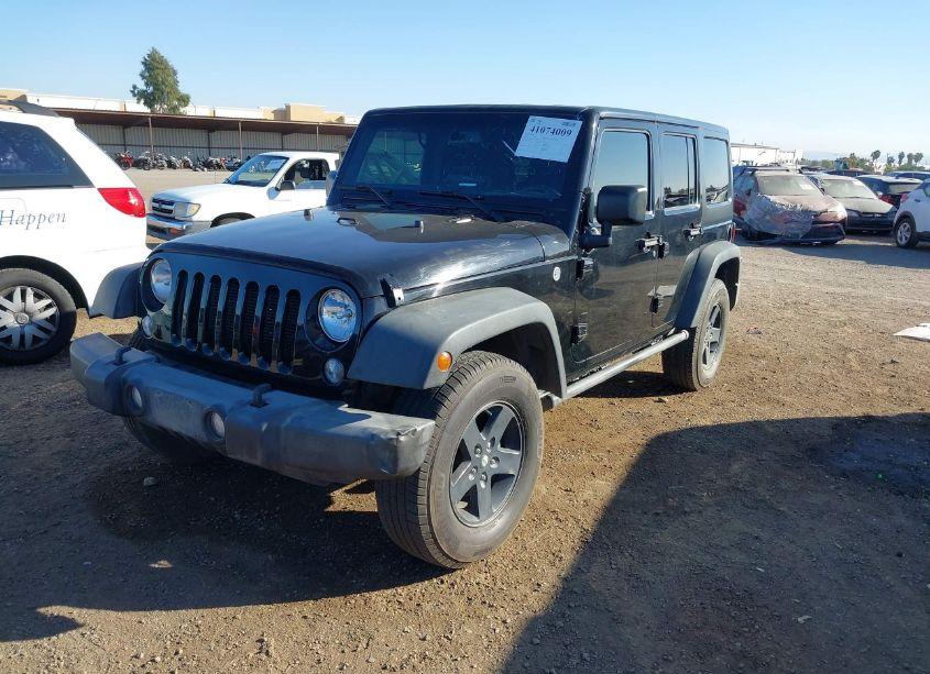 Photo 2 of 2016 Jeep Wrangler UNLIMITED SPORT (VIN 1C4BJWDG8GL202397)