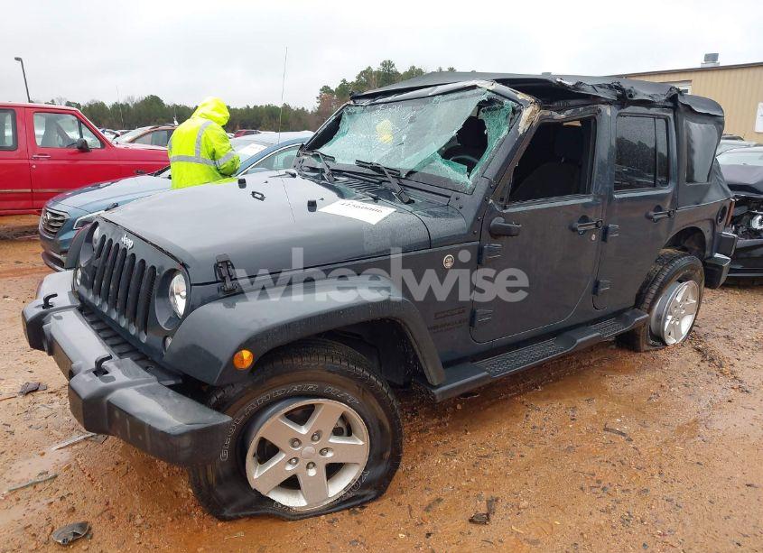 Photo 2 of 2016 Jeep Wrangler UNLIMITED SPORT (VIN 1C4BJWDG8GL269727)