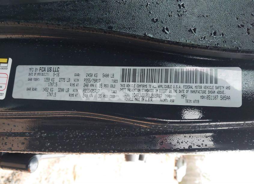 Photo 9 of 2016 Jeep Wrangler UNLIMITED SPORT (VIN 1C4BJWDG8GL269727)