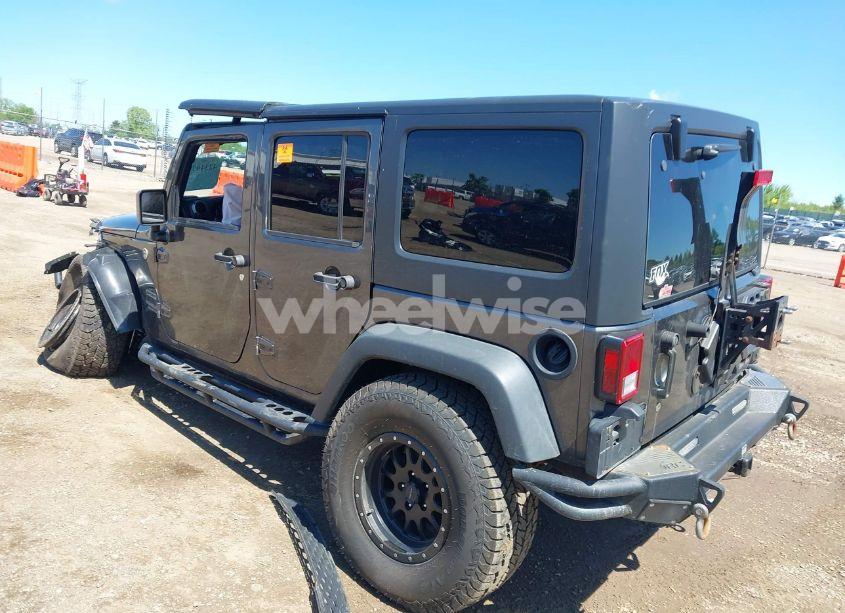 Photo 3 of 2017 Jeep Wrangler UNLIMITED SPORT 4X4 (VIN 1C4BJWDG8HL520876)