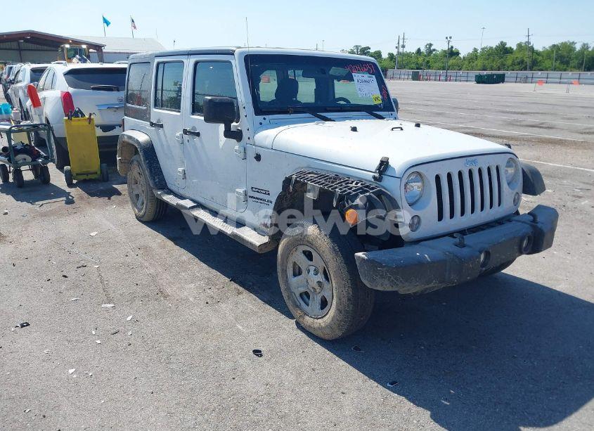 2017 Jeep Wrangler UNLIMITED SPORT 4X4 (VIN 1C4BJWDG8HL536673) main photo