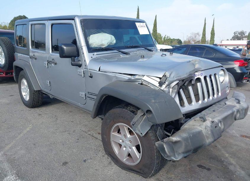 2017 Jeep Wrangler UNLIMITED SPORT 4X4 (VIN 1C4BJWDG8HL558463) main photo