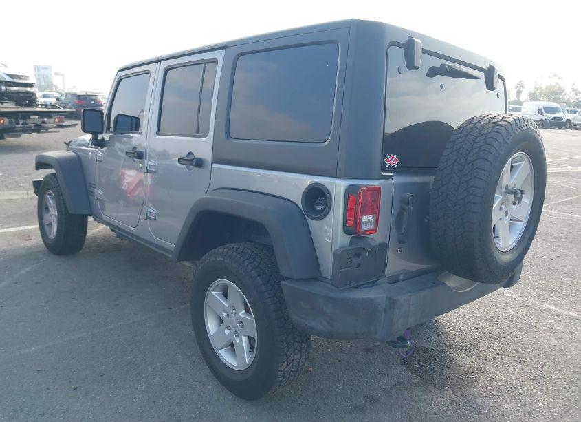 Photo 3 of 2017 Jeep Wrangler UNLIMITED SPORT 4X4 (VIN 1C4BJWDG8HL558463)