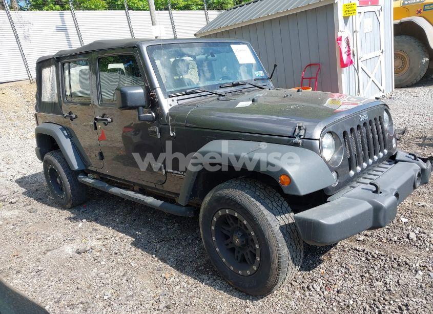 2017 Jeep Wrangler UNLIMITED SPORT 4X4 (VIN 1C4BJWDG8HL564909) main photo