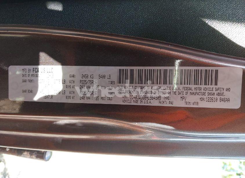 Photo 9 of 2017 Jeep Wrangler UNLIMITED SPORT 4X4 (VIN 1C4BJWDG8HL564909)