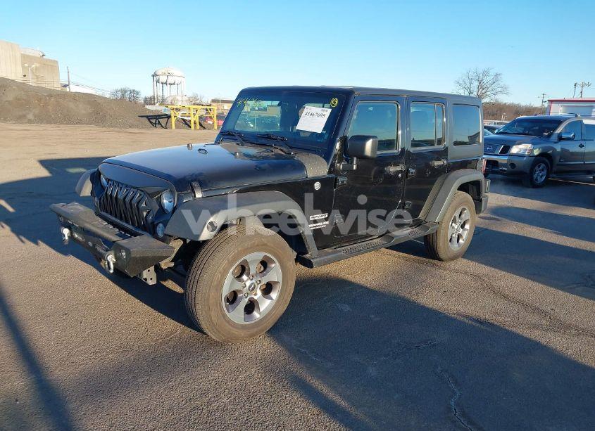 Photo 2 of 2017 Jeep Wrangler UNLIMITED SPORT 4X4 (VIN 1C4BJWDG8HL582505)