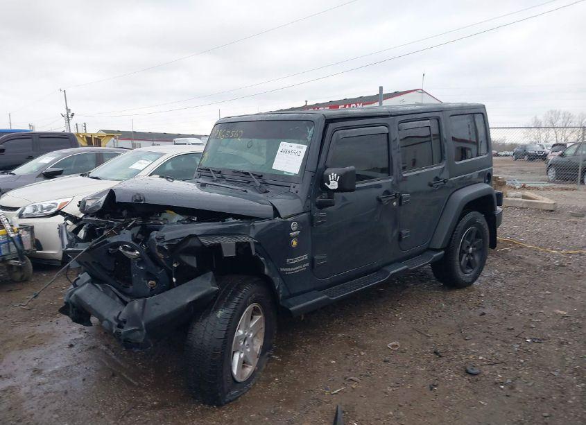 Photo 2 of 2017 Jeep Wrangler UNLIMITED SPORT 4X4 (VIN 1C4BJWDG8HL617236)