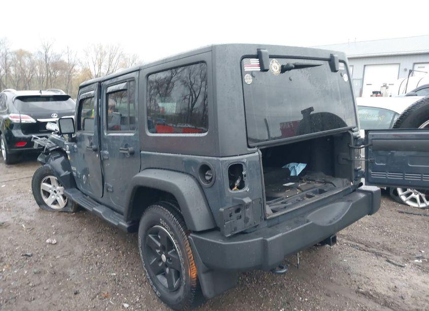 Photo 3 of 2017 Jeep Wrangler UNLIMITED SPORT 4X4 (VIN 1C4BJWDG8HL617236)