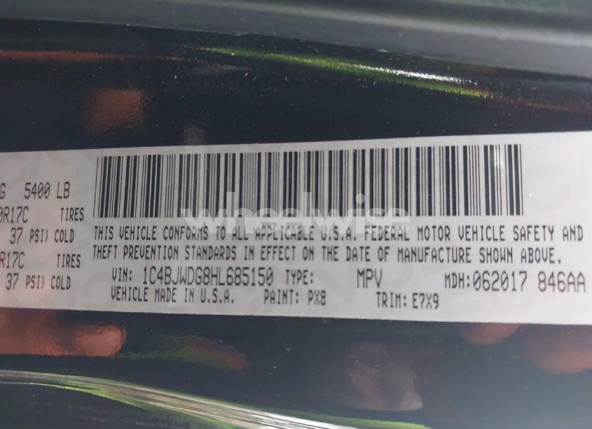 Photo 9 of 2017 Jeep Wrangler UNLIMITED BIG BEAR 4X4 (VIN 1C4BJWDG8HL685150)