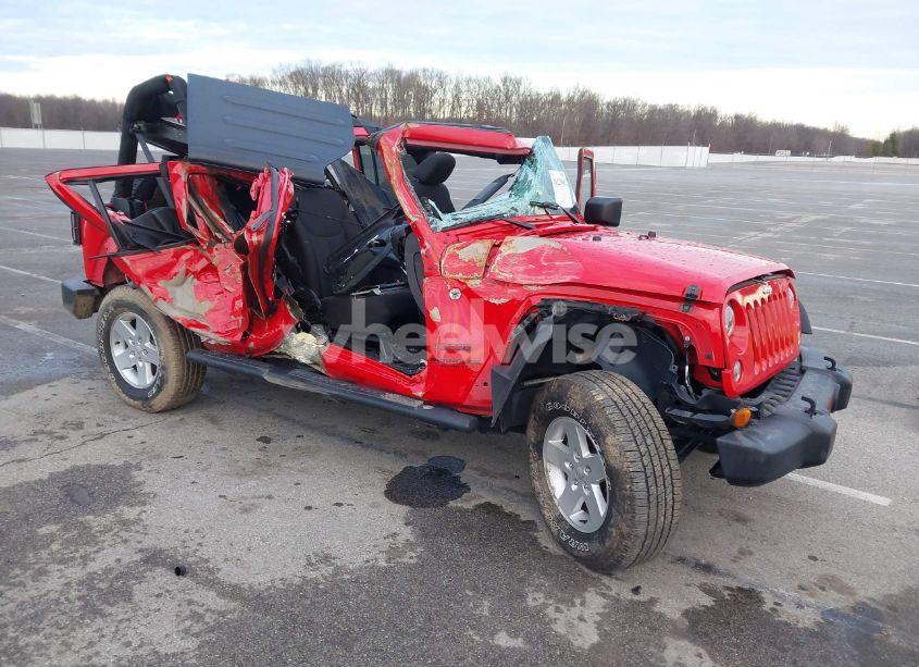 2017 Jeep Wrangler UNLIMITED SPORT 4X4 (VIN 1C4BJWDG8HL731785) main photo