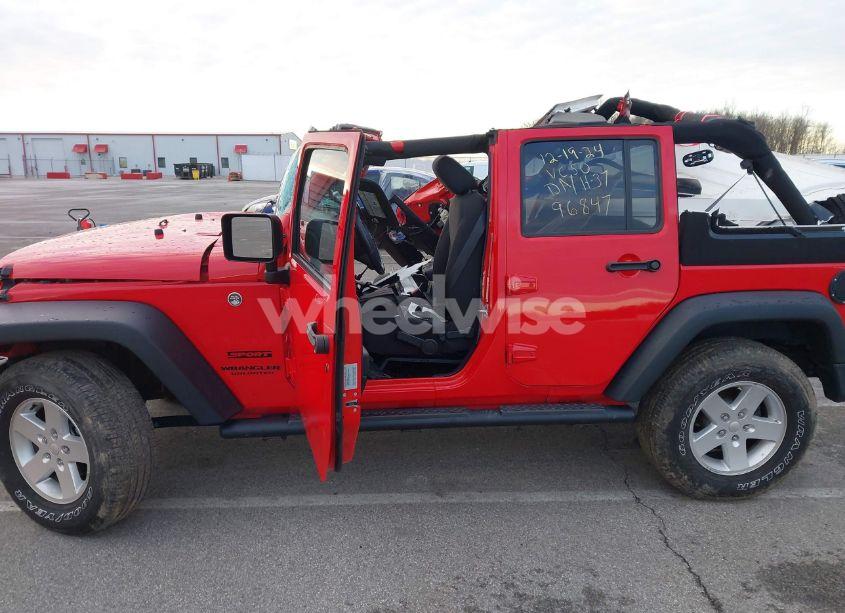 Photo 14 of 2017 Jeep Wrangler UNLIMITED SPORT 4X4 (VIN 1C4BJWDG8HL731785)