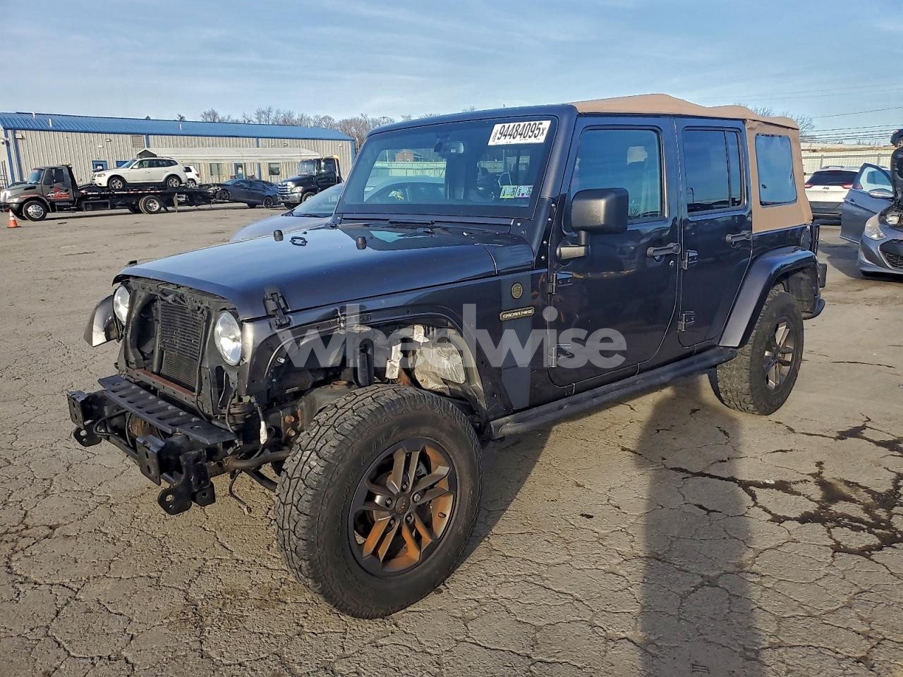 2018 JEEP WRANGLER UNLIMITED SPORT (VIN 1C4BJWDG8JL809777) main photo