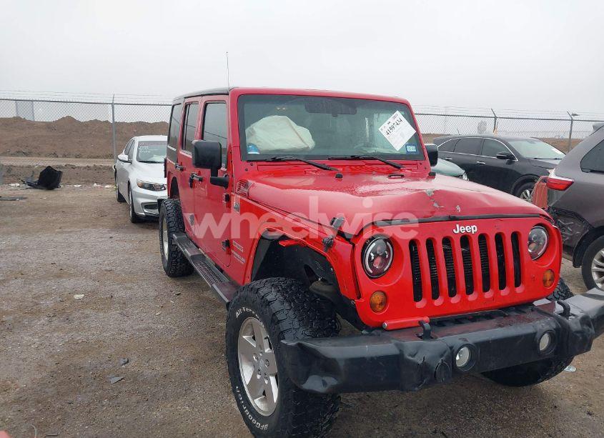 2012 Jeep Wrangler UNLIMITED SPORT (VIN 1C4BJWDG9CL141197) main photo