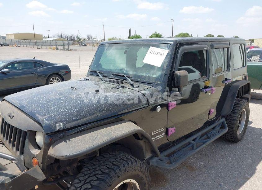 Photo 6 of 2013 Jeep Wrangler UNLIMITED SPORT (VIN 1C4BJWDG9DL569109)