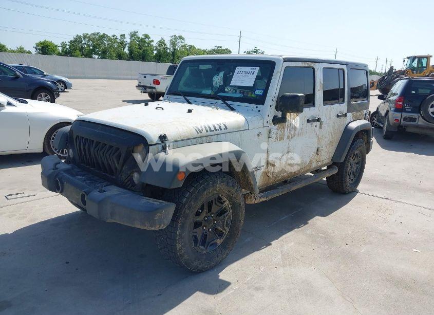 Photo 2 of 2015 Jeep Wrangler UNLIMITED WILLYS WHEELER (VIN 1C4BJWDG9FL543788)