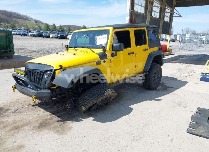 Photo 2 of 2015 Jeep Wrangler UNLIMITED SPORT (VIN 1C4BJWDG9FL582249)