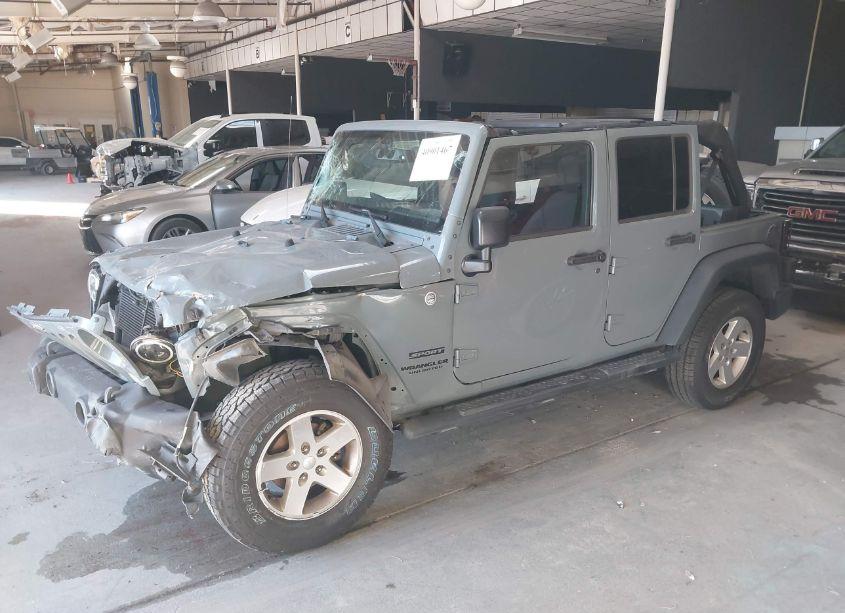 Photo 2 of 2015 Jeep Wrangler UNLIMITED SPORT (VIN 1C4BJWDG9FL619333)