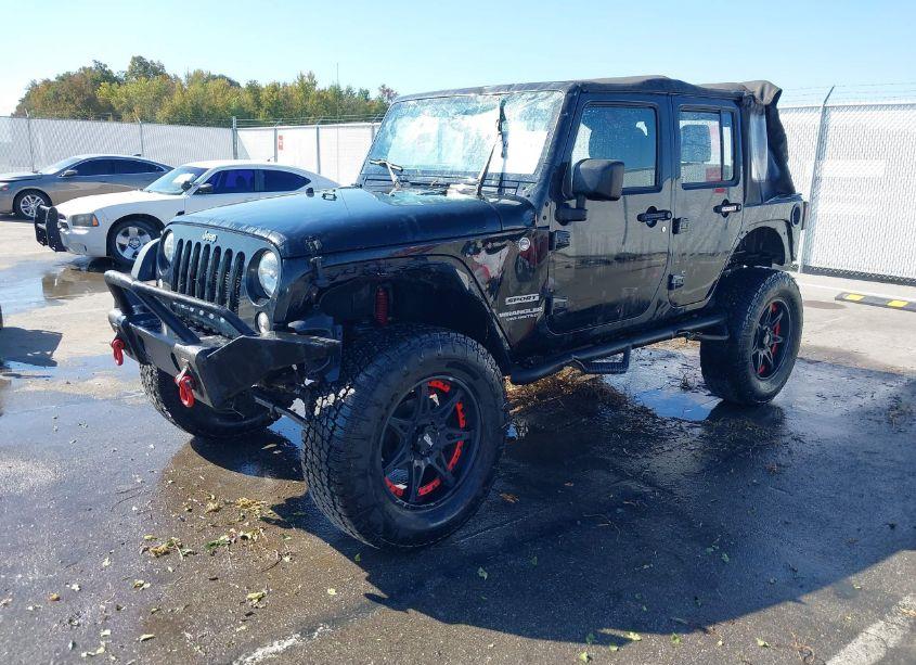 Photo 2 of 2015 Jeep Wrangler UNLIMITED SPORT (VIN 1C4BJWDG9FL641042)