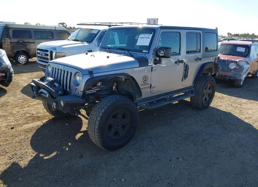Photo 2 of 2015 Jeep Wrangler UNLIMITED SPORT (VIN 1C4BJWDG9FL766719)