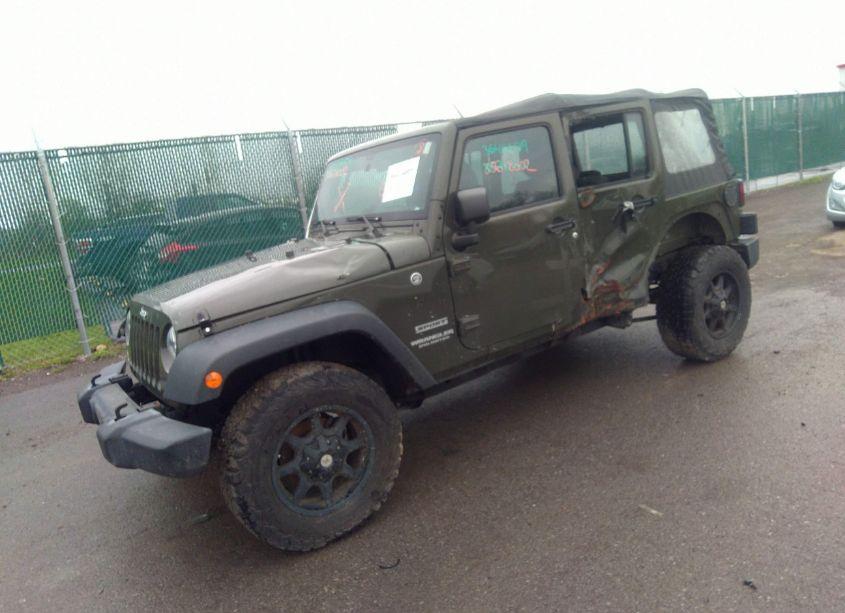 Photo 2 of 2016 Jeep Wrangler UNLIMITED SPORT (VIN 1C4BJWDG9GL113101)