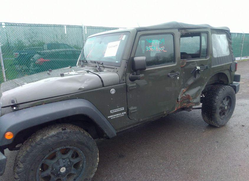 Photo 6 of 2016 Jeep Wrangler UNLIMITED SPORT (VIN 1C4BJWDG9GL113101)