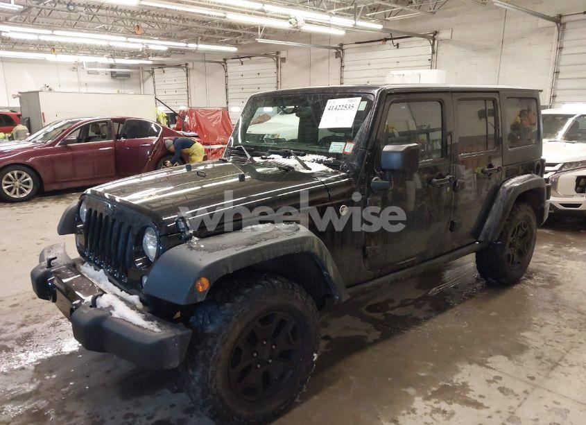 Photo 2 of 2016 Jeep Wrangler UNLIMITED WILLYS WHEELER (VIN 1C4BJWDG9GL114359)