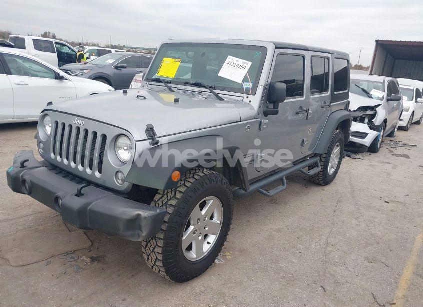 Photo 2 of 2016 Jeep Wrangler UNLIMITED SPORT (VIN 1C4BJWDG9GL171211)