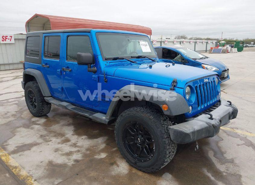 2016 Jeep Wrangler UNLIMITED SPORT (VIN 1C4BJWDG9GL235196) main photo