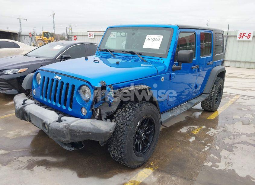 Photo 2 of 2016 Jeep Wrangler UNLIMITED SPORT (VIN 1C4BJWDG9GL235196)