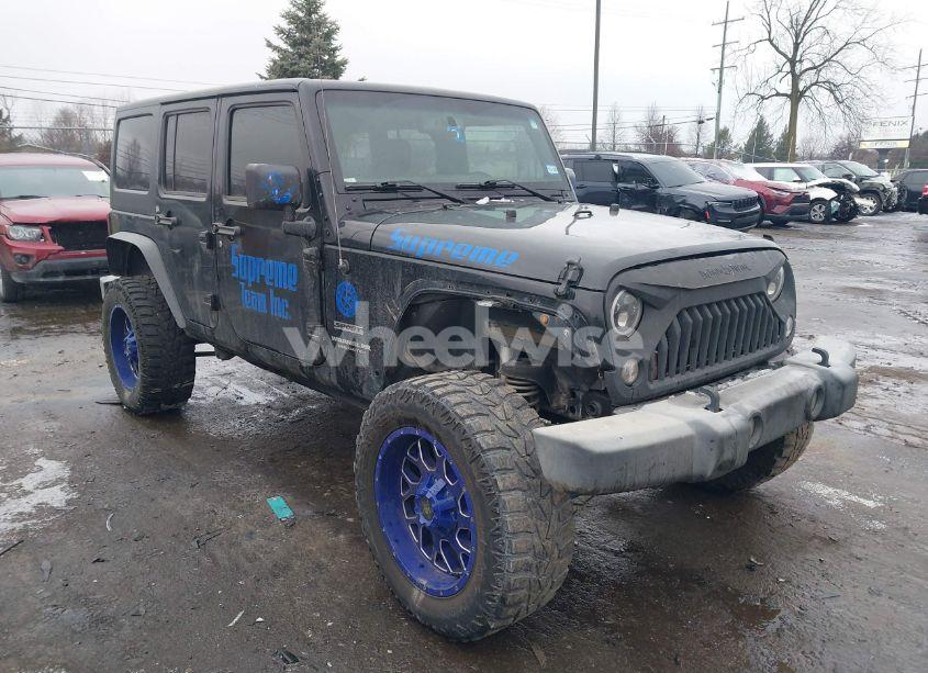 2016 Jeep Wrangler UNLIMITED SPORT (VIN 1C4BJWDG9GL242245) main photo