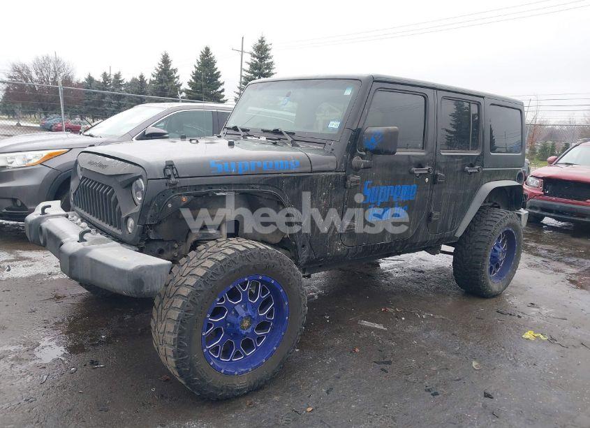 Photo 2 of 2016 Jeep Wrangler UNLIMITED SPORT (VIN 1C4BJWDG9GL242245)