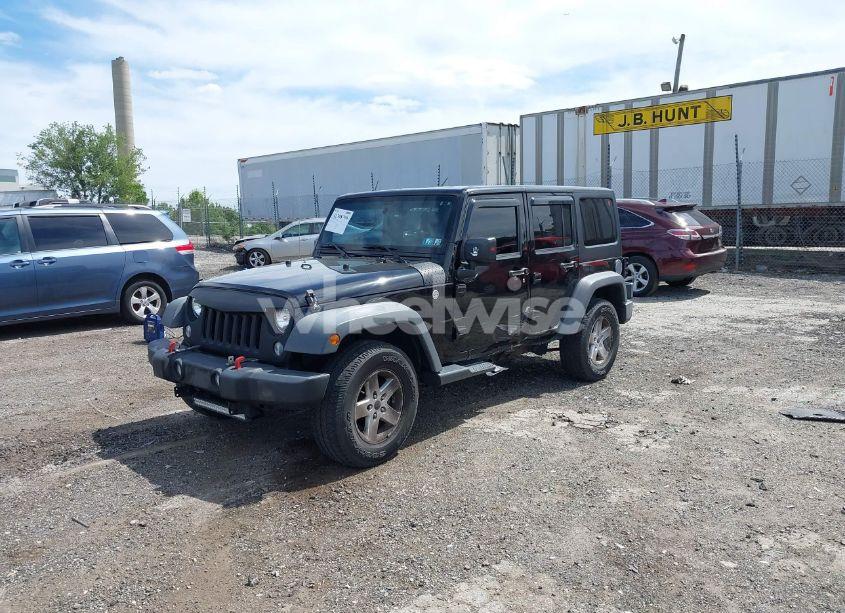 Photo 2 of 2016 Jeep Wrangler UNLIMITED SPORT (VIN 1C4BJWDG9GL292093)