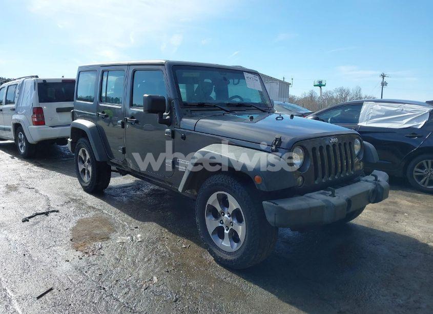 2017 Jeep Wrangler UNLIMITED WILLY WHEELER 4X4 (VIN 1C4BJWDG9HL516691) main photo